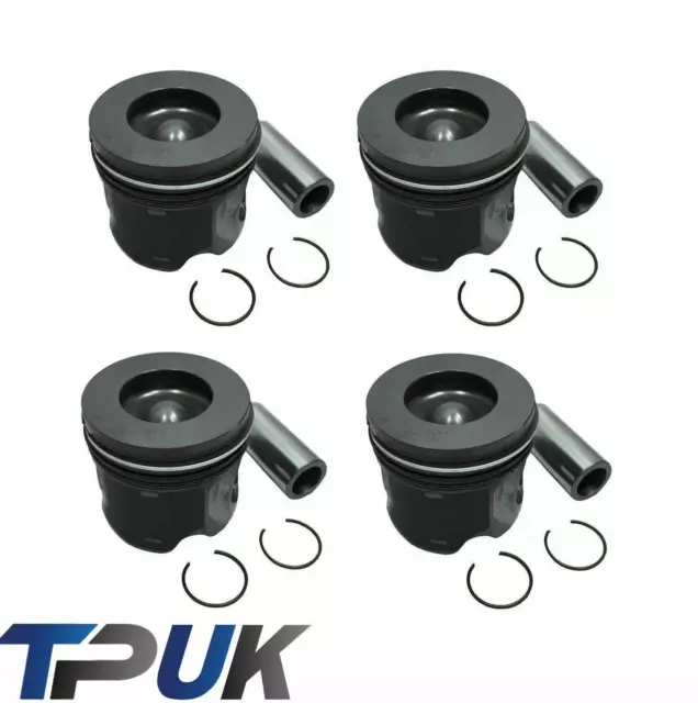 FORD TRANSIT MK7 2006 ON PISTONS PISTON 2.4 RWD TDCi BRAND NEW 0.50 OVERSIZED