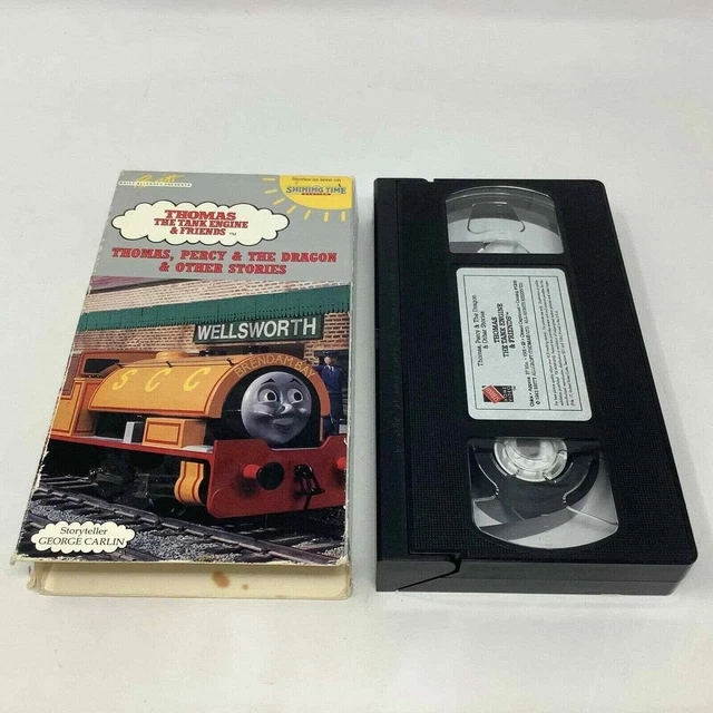 THOMAS & FRIENDS Percy & Dragon VHS Video Tape Carlin TESTED £14