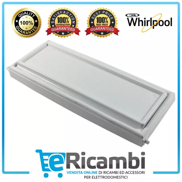 Sportello Freezer Congelatore Evaporatore Frigo Whirlpool 440X180mm 481010673940 2