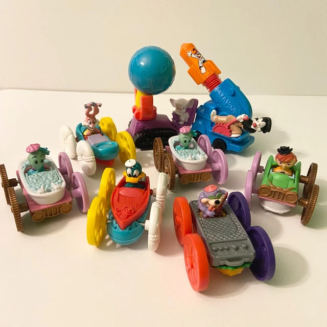 Vintage Tiny Toon Flip Cars Animaniacs Missile Launcher Pinky and Brain Dozer