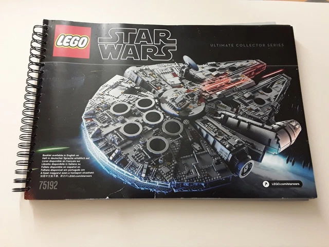 Lego millennium falcon sales 75192 instructions pdf