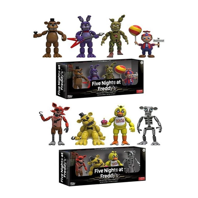 FIVE NIGHTS AT Freddy's Action Figure Pack Set FNAF Nightmare Doll Toy ...