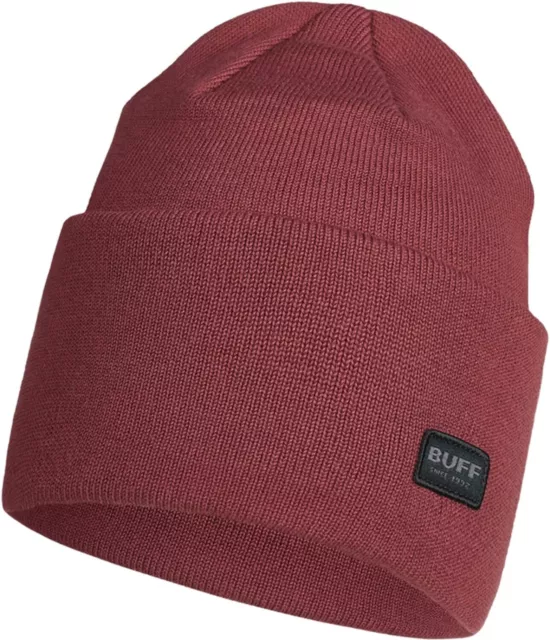 Buff Unisex Mütze Strickmütze Niels Wintermütze, Bordo, one size