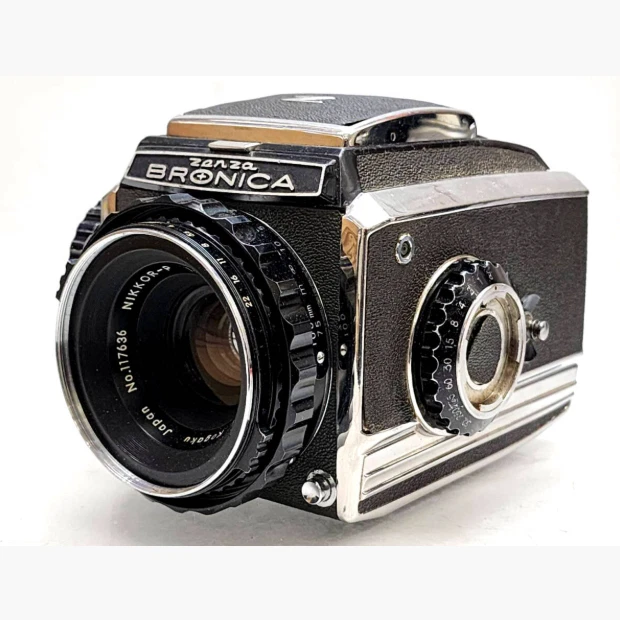 Appareil photo moyen format Zenza Bronica SQ-Ai + Bronica 150mm F4 Usa - Photo LAPLANTE