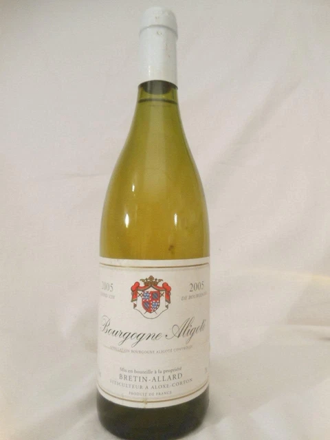 aligoté bretin allard blanc 2005 - bourgogne france
