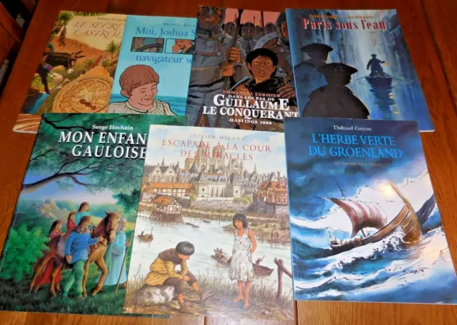 Lot Jeunesse 7 Livres Albums Ecole des Loisirs "Archimède"  11-13 ans