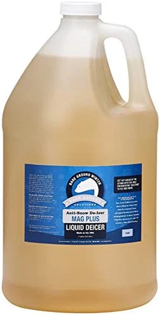 Bare Ground BGS-1 All Natural Anti-Snow Liquid De-Icer, 128 Oz (1 Gallon)