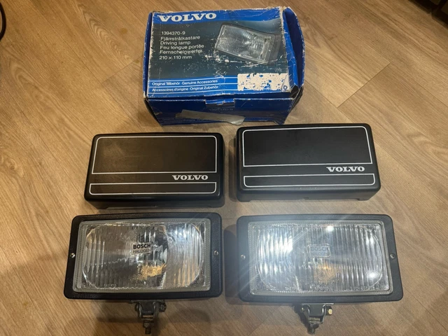 Volvo  240 740 Accessories Driving Lights Genuine NOS pair