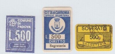 Italy local Revenue fiscal Cinderella stamp 3-23-22-a