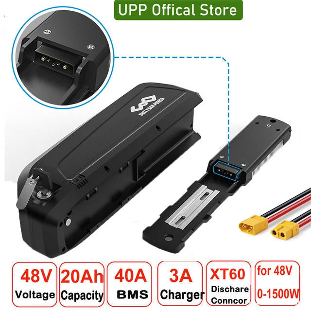 LG CELL 48V 20Ah Frame Recharge Lithium Ebike Battery Pack for 48V 0 ...