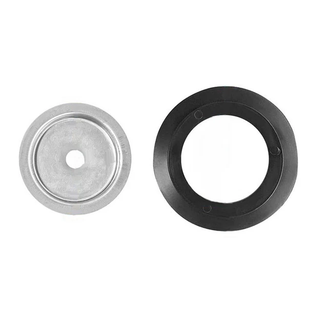 Sello de silicona de repuesto para válvula de tapón de cesta colador blanco para fregadero de cocina