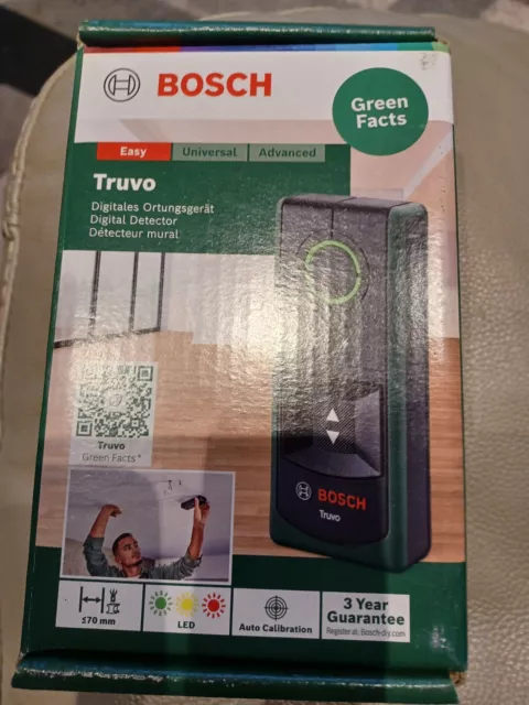 BOSCH TRUVO DIGITAL Metal and Cables Detector (0603681201) £24.00