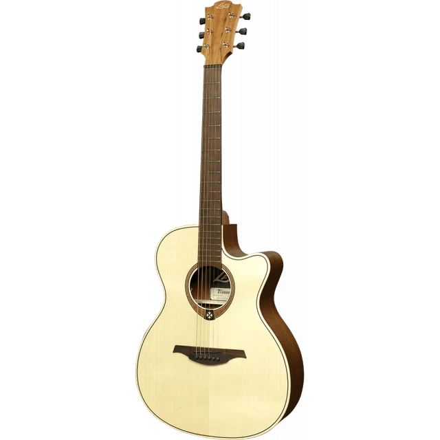 Lâg T70ACE-NAT - Guitare électro-acoustique Auditorium Tramontane - Naturel sat