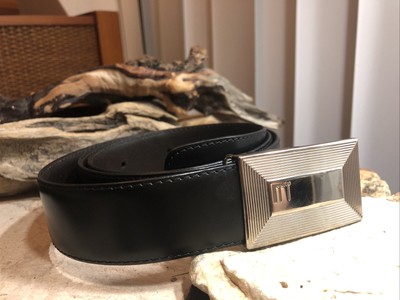 Dunhill Boucle de ceinture en cuir BRW 