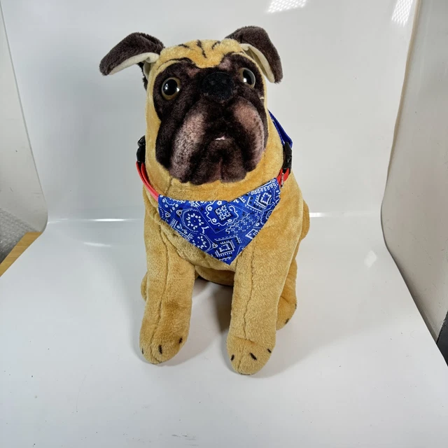 MELISSA DOUG Wire Frame giant decorative Pug dog soft toy plush 18 49.94 PicClick UK