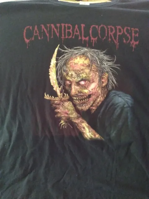 CANNIBAL CORPSE  KILL tour Shirt. 3X Large SLAYER lot of 2 death metal thrash