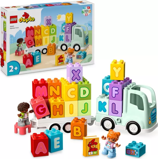 Merchandising Lego: 10421 - Duplo Town - Il Camioncino Dell'Alfabeto