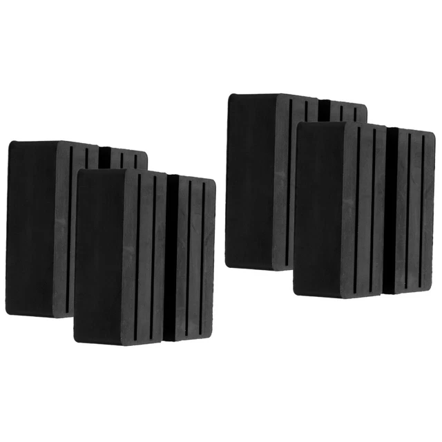 4 pz blocco boccole in gomma sollevatore carrello in pinch weld jack pad