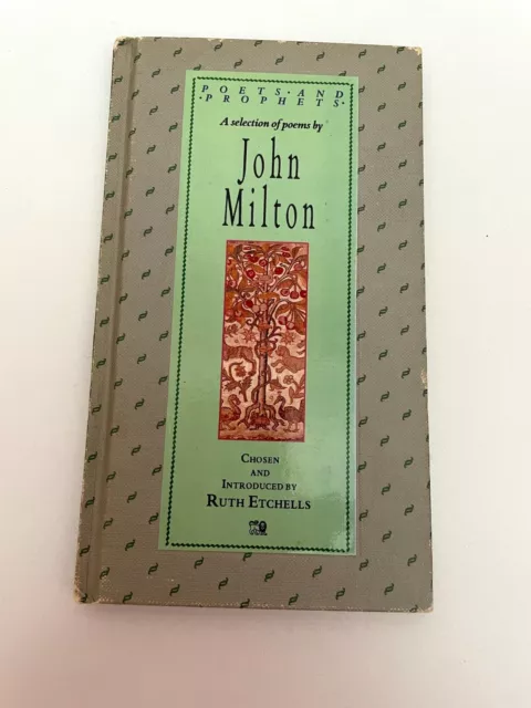 John Milton - A selection of Poems by John Milton 1st Ed 1988 HC Ruth Etchells