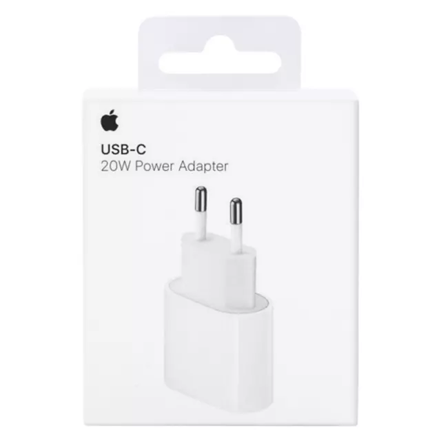 Apple 20 W USB-C Chargeur Mural - Blanc (MHJE3ZM/A)