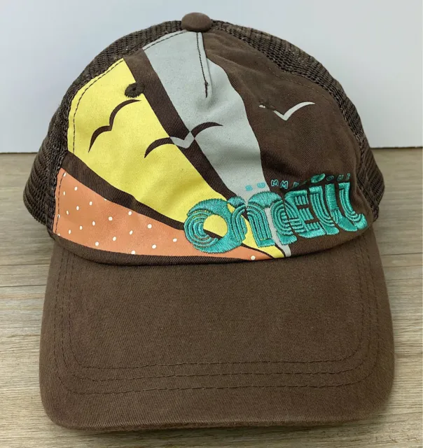 O'Neill Brown Hat Snapback Hat Cap One Size Hat