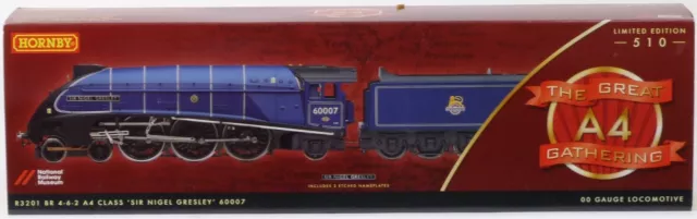 Hornby R3201 The Great Gathering BR A4 60007 Sir Nigel Gresley