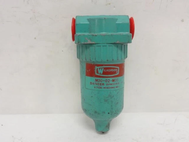 200456 Used; Wilkerson M00-02-M00 Pneumatic Lubricator/Filter 1/4 MNPT