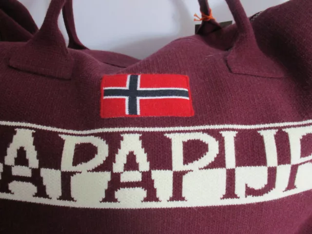 NAPAPIJRI  BERING JACQ  Tasche Reisetasche  Weekender  Bordo TOP  Neu Gross. 3