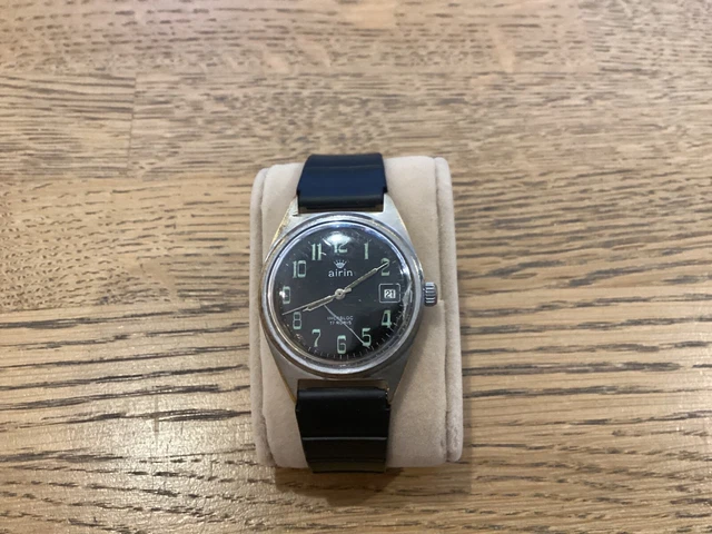 Montre Bracelet Femme AIRIN Mécanique Vintage - Boîtier Doré, Cadran Rose - Cadeau Spécial