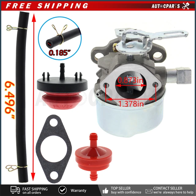 CRAFTSMAN 24& SNOW Blower Model 536.885470 Snowblower Carburetor 14.96