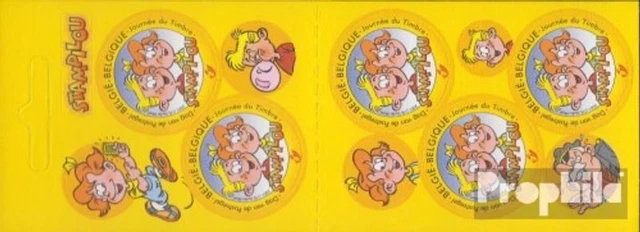 Belgique 3073MH carnet de timbres oblitéré 2001 comics