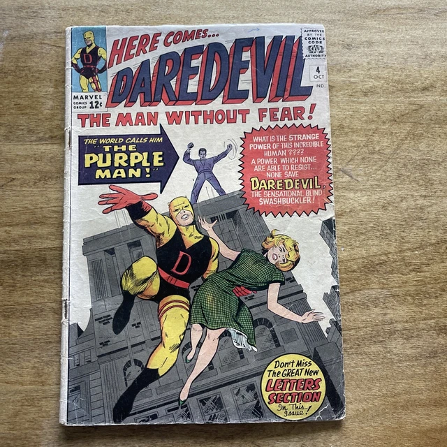 Daredevil #4 1964 complete copy