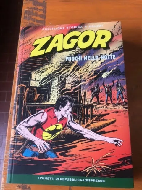 Zagor collezione storica a colori Repubblica Espresso n. 210 raro