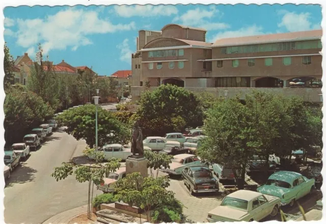 Curacao Neth Ant Willemstad Hotel Intercontinental Plaza Piar Vintage Postcard