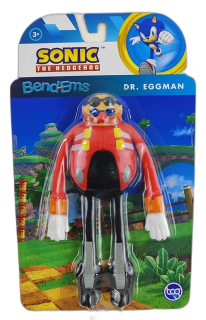 Dr. Eggman Actionfigur Aus Sonic – Bewegliche 6-cm-Minifigur Mit 7 Gelenken