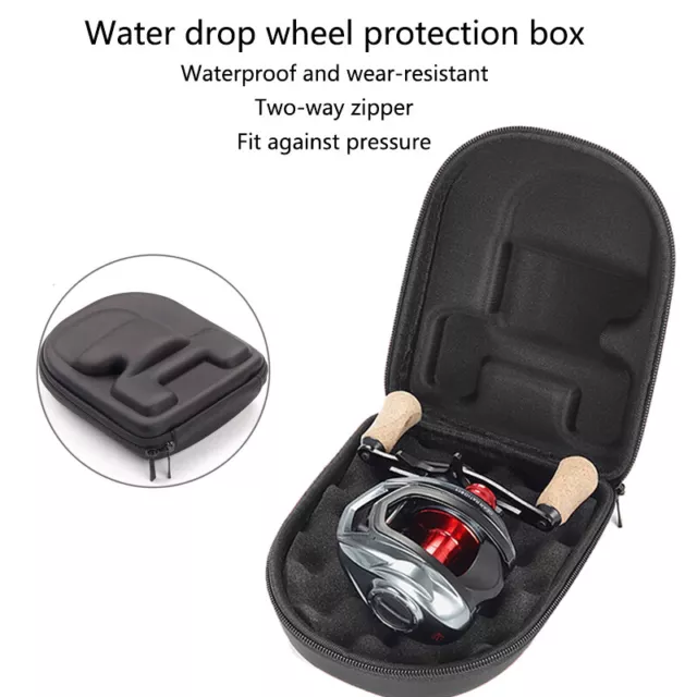 Fishing Reel Bag Fishing Reel EVA Bag Protective Case Cover Storage Portable 'EN