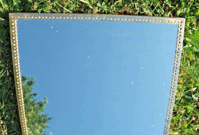 Miroir Pleine Longueur 140x40 Cm, Grand Miroir De Sol, Miroir Sur Pied, Chambre Murale, Dressing Et Miroir Mural à Cadre Fin - Or