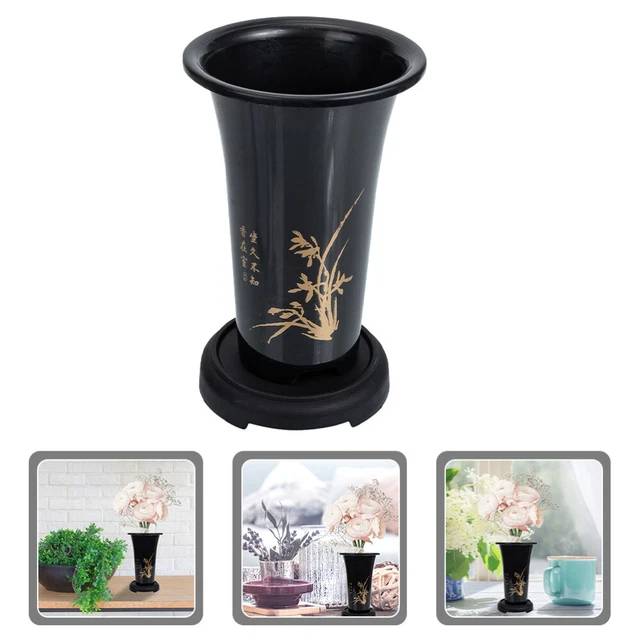 1 d'orchidées Planteur Orchidée Plant de plantation avec soucoupe