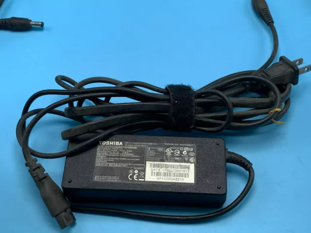 Genuine Toshiba Laptop Charger AC Adapter Power Supply PA3755U-1ACA 15V 5A 75W