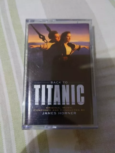 James Horner – Back To Titanic - Cassette Tape Album - Sony Music Soundtrack