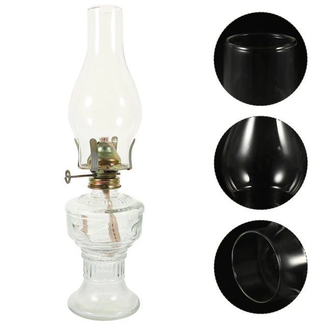 Lampada A Olio Con Camera Di Vetro Lampada A Cherosene Home Decor Scrivania