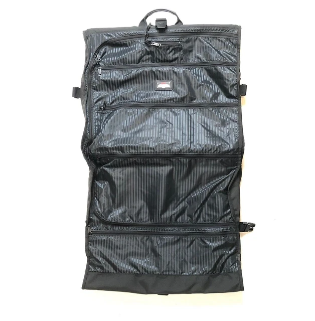 NWT Tumi Alpha Classic Garment Bag black travel suitcase, Ballistic Nylon 3