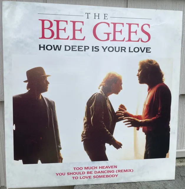 BEE GEES - How Deep Is Your Love *Rare* Mint 12” Vinyl Import Disco ...