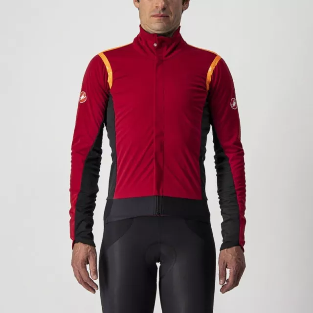 Castelli Giubbino Alpha Ros 2 Red/Orange