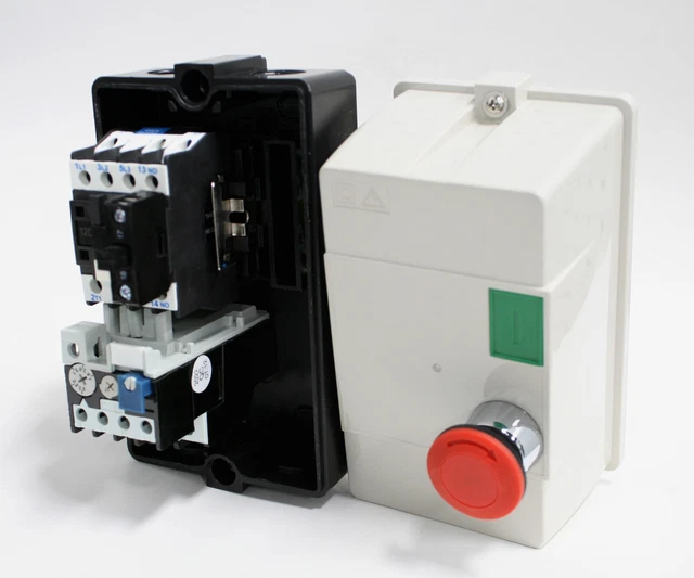 2HP 460V 3PH 3 Phase NHD Motor Starter START E-STOP 2.9-4A Overload 440V Coil