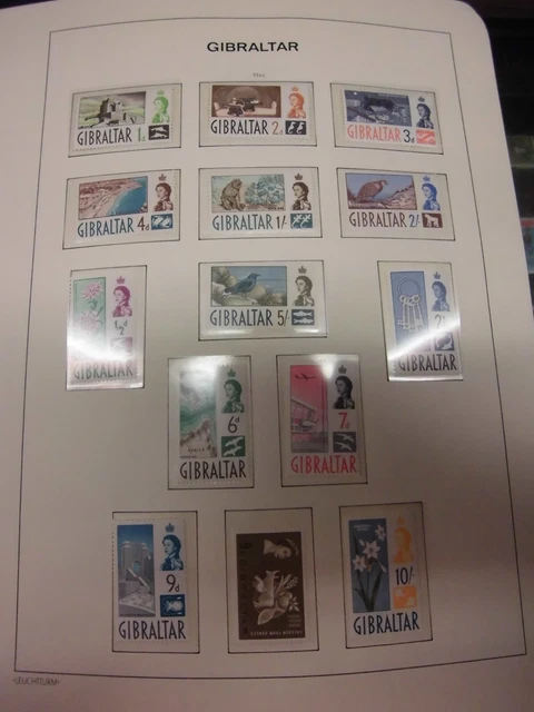 Sammlung Gibraltar 1964 (Unabh.)-1999 postfrisch komplett incl. Blocks (50008)