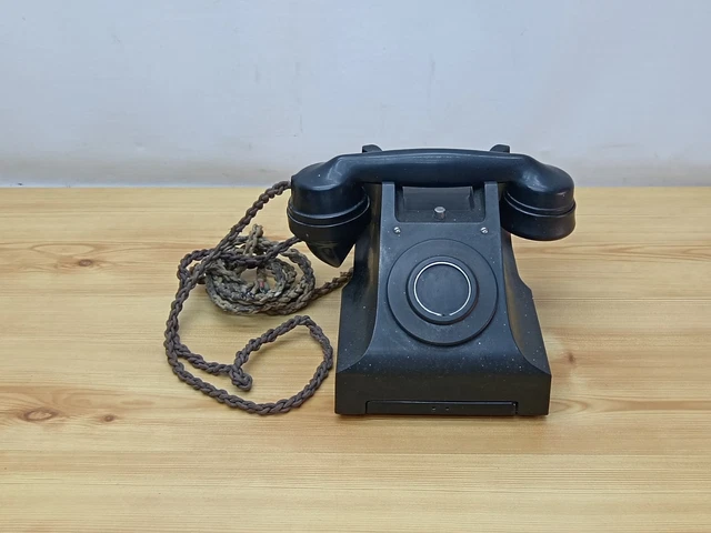 VINTAGE GPO 332F Bakelite Internal Telephone Handset With Drawer ...