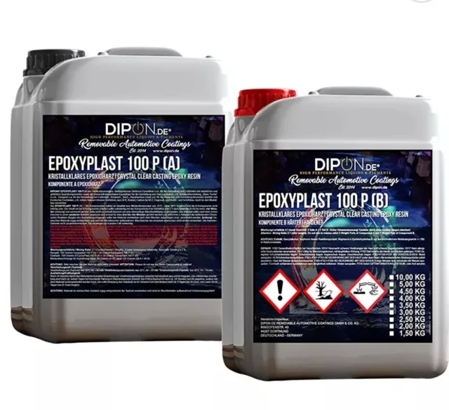 Résine epoxy Dipon (3 kg) 