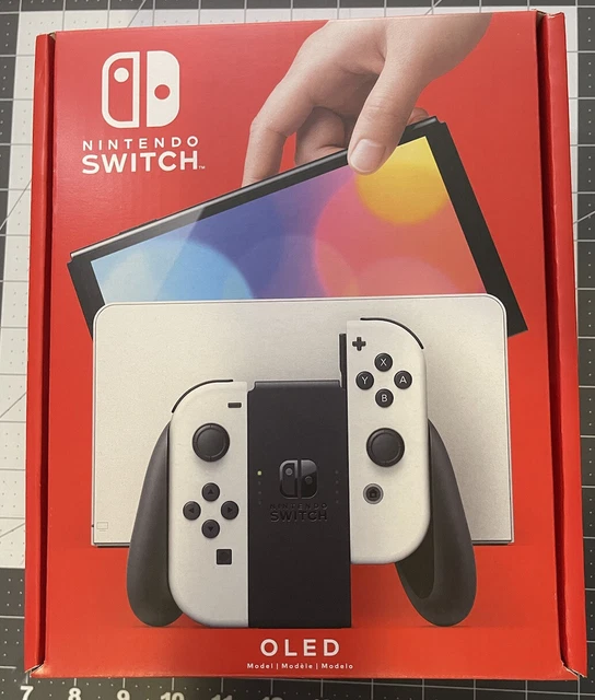 NINTENDO SWITCH OLED Model HEG001 Handheld Console 64GB White 300