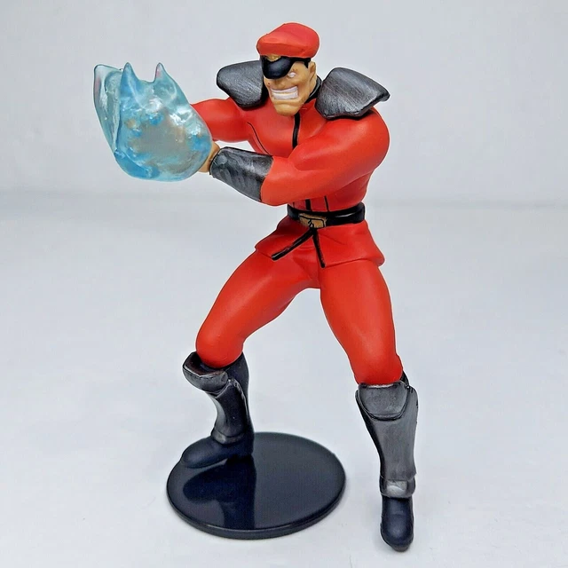 Sealed Capcom vs SNK Street Fighter 3.5" M. Bison Figure Builder Gashapon Yujin
